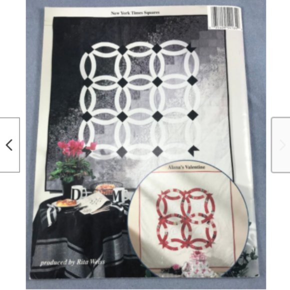 Double Wedding Ring in a Hurry Half the Time Quilt Patterns 1995 Henderson 4164 - Picture 4 of 4